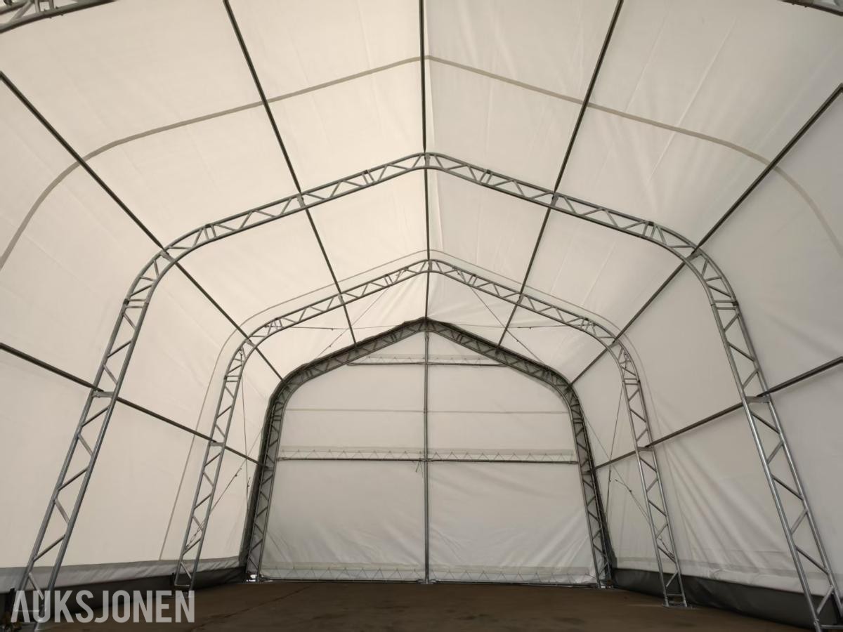 2026 LAGERTELT 9,15x6,10x4,88 L/B/H - 55M2 - MEGET SOLID-DOBBELT RØRSYSTEM . HELT NYTT. 203016